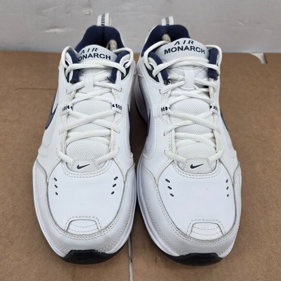 Nike Air Monarch IV Full Length Air 416355-102  White Men\'s Shoes Size 9 W main image 4